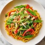 Honey Garlic Chicken Noodles (One Pan!) Recipe