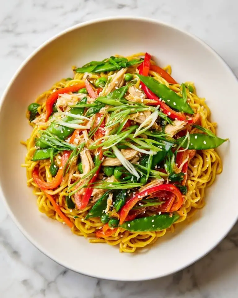 Honey Garlic Chicken Noodles (One Pan!) Recipe