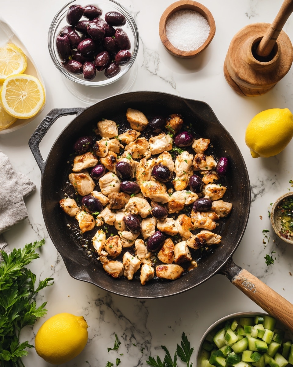 Greek Chicken Bowls Recipe - Recipe Image