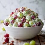 Easy Grape Salad with Cream Cheese-Vanilla Dressing Recipe