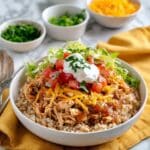 Slow Cooker Chicken Burrito Bowl Recipe