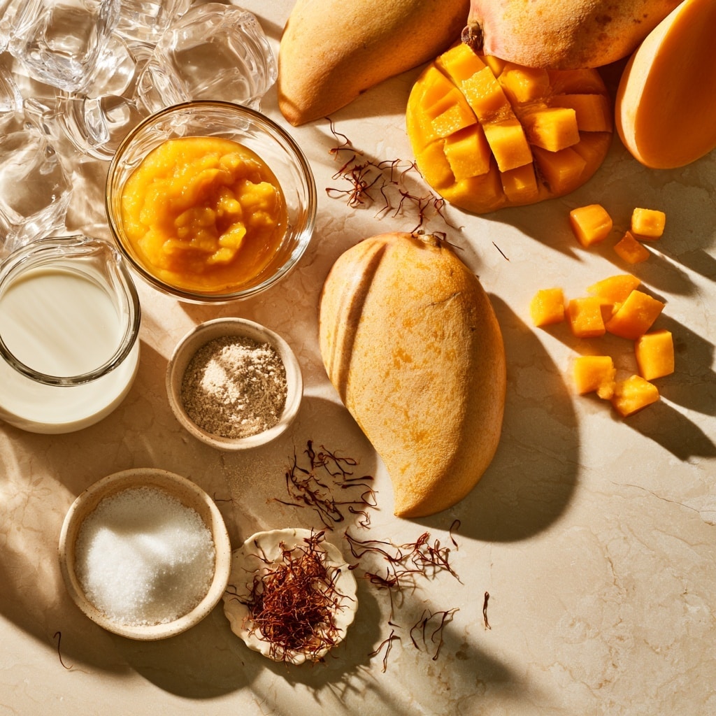 The image shows a clear blender jar filled with layers of ingredients on a white marbled surface. The bottom layer is bright orange, smooth and thick in texture, likely pumpkin or sweet potato puree. Above this is a light beige, creamy layer with small black specks scattered unevenly across the top, possibly spices or seeds. The jar's markings and handle are visible with a woman’s hand holding the blender. The background is softly lit and blurred, emphasizing the contents inside the jar. Photo taken with an iphone --ar 4:5 --v 7