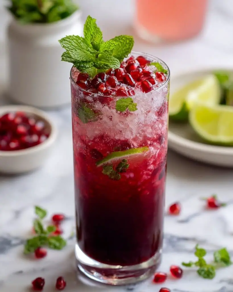 Pomegranate Mojito Recipe